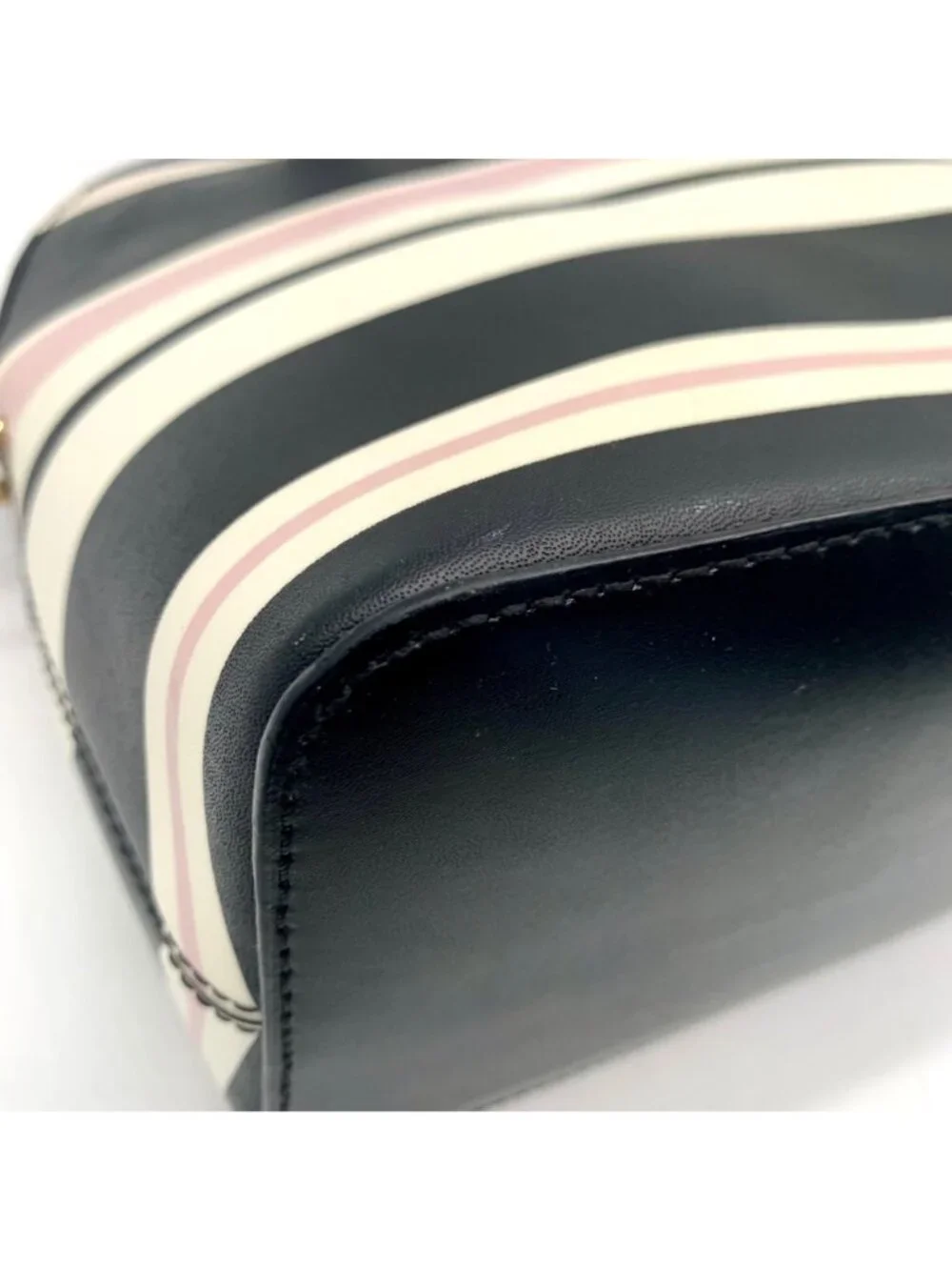 Kate Spade Striped Grove Street Carl Satchel